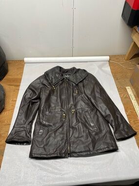 Jo Colebrook Leather Jacket Sz: Medium